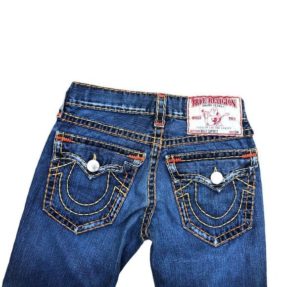 True Religion Jeans Size 29 BILLY SUPER T Blue - Picture 2 of 7